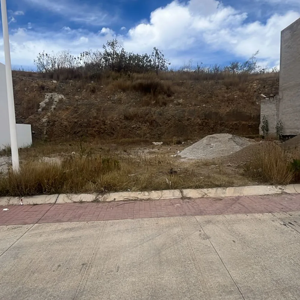 Vista frontal del terreno en Coto Albazur